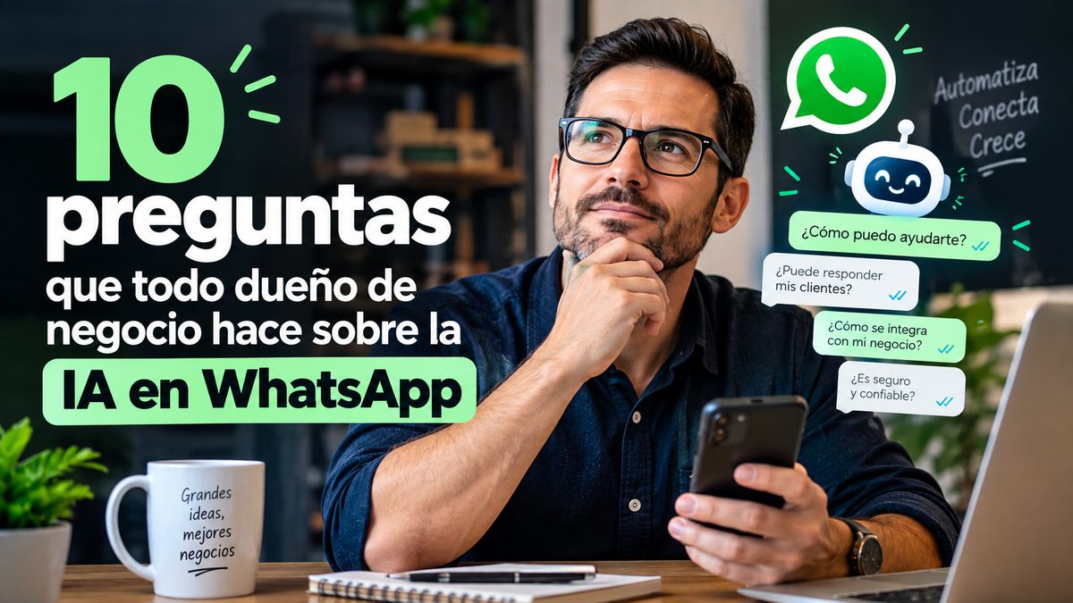 Portada del artículo: 10 preguntas sobre la IA en WhatsApp